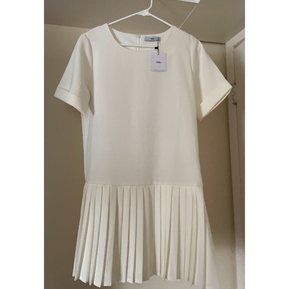 Adika Dresses & Skirts - ADIKA NWT Drop Waist White Dress